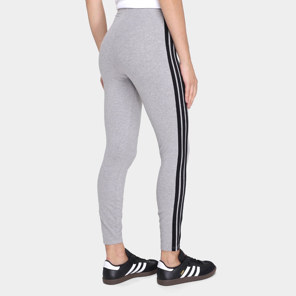 Calça Legging Adidas 3 Stripes Feminina - Tam: P - 1