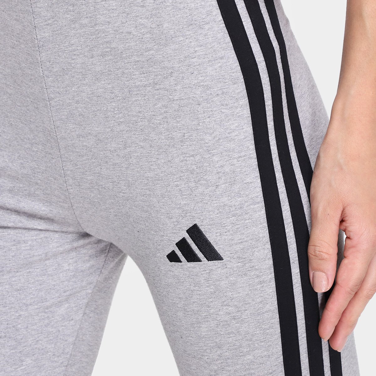 Calça Legging Adidas 3 Stripes Feminina - Tam: P - 2