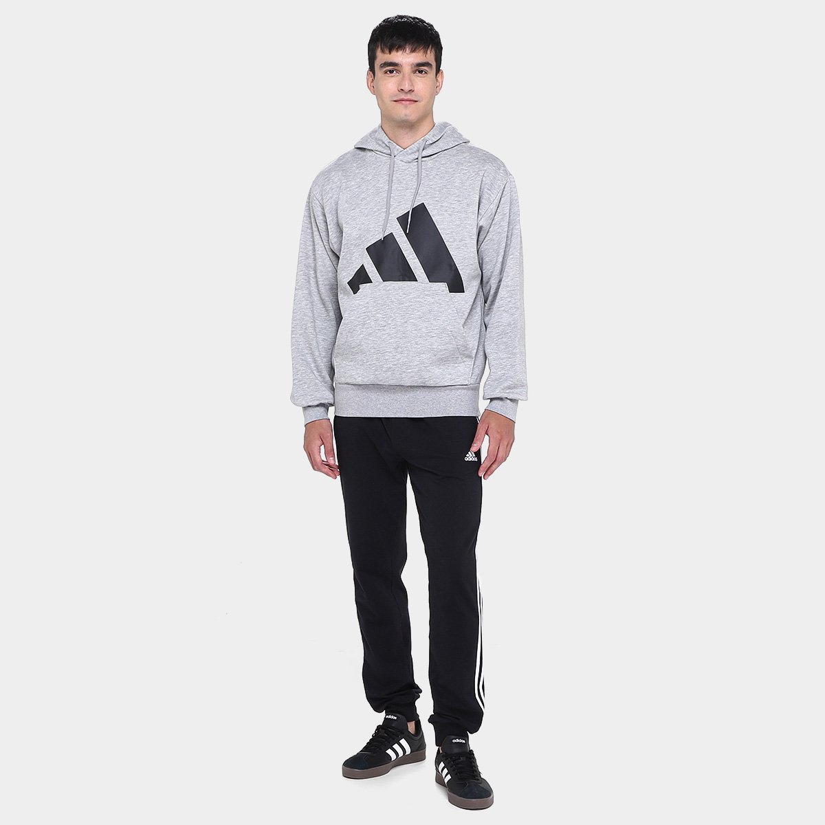 Moletom Adidas Com Capuz Masculino - Tam: P - 3