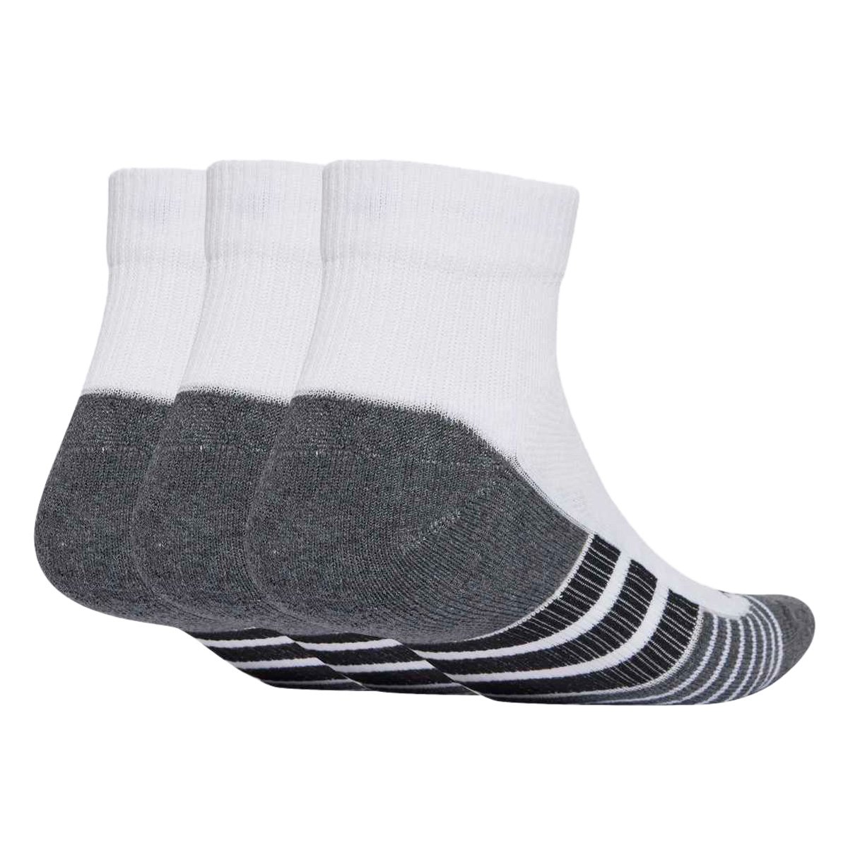 Kit Meia Adidas Cano Médio - 3 Pares - Tam: 40/42 - 1