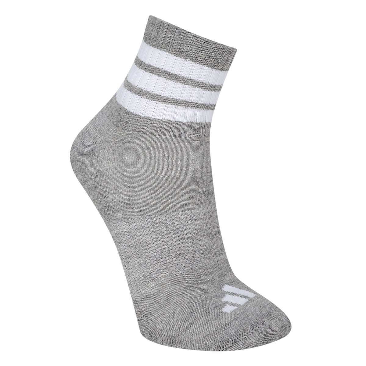 Kit Meia Adidas Mid - 3 Pares - Tam: M - 1