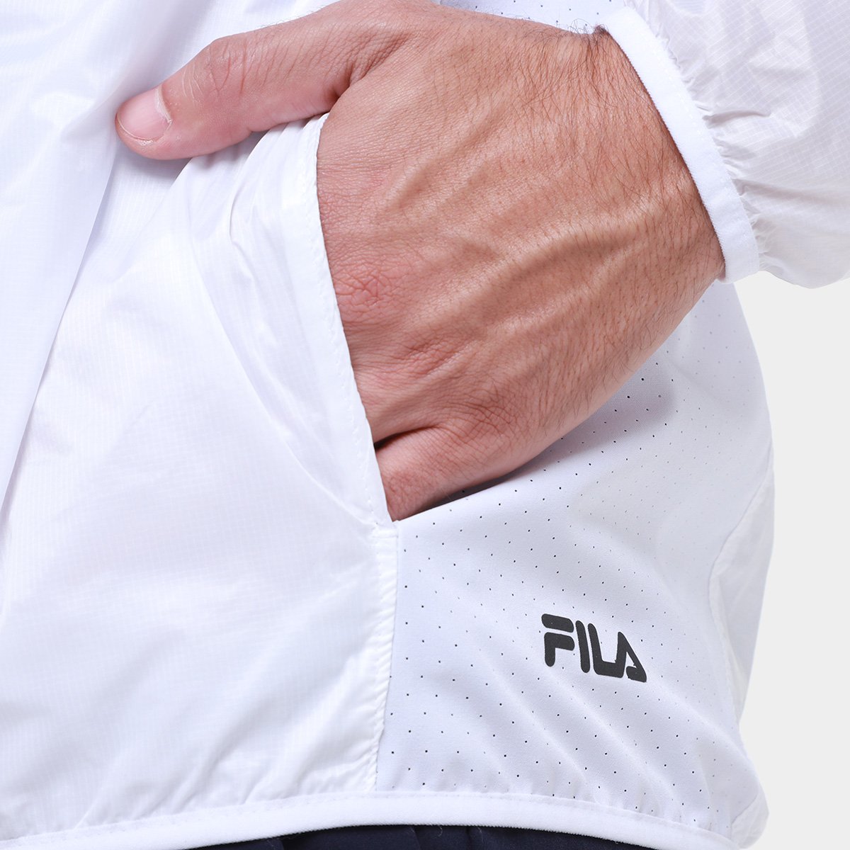 Jaqueta Corta Vento Fila Core Run Masculina - Tam: G - 2