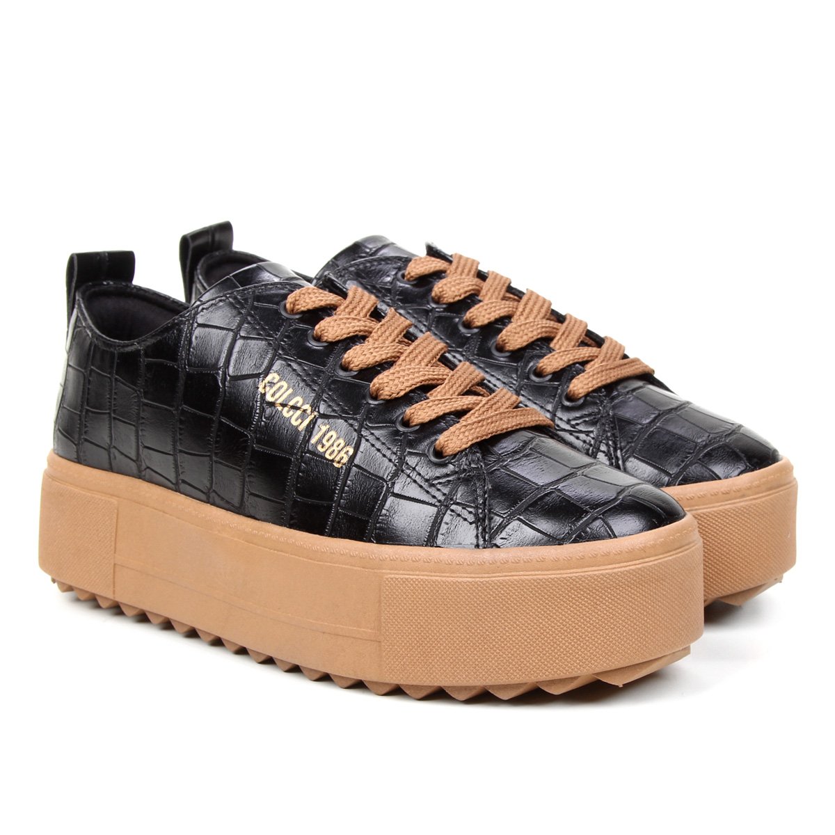 tenis colcci plataforma