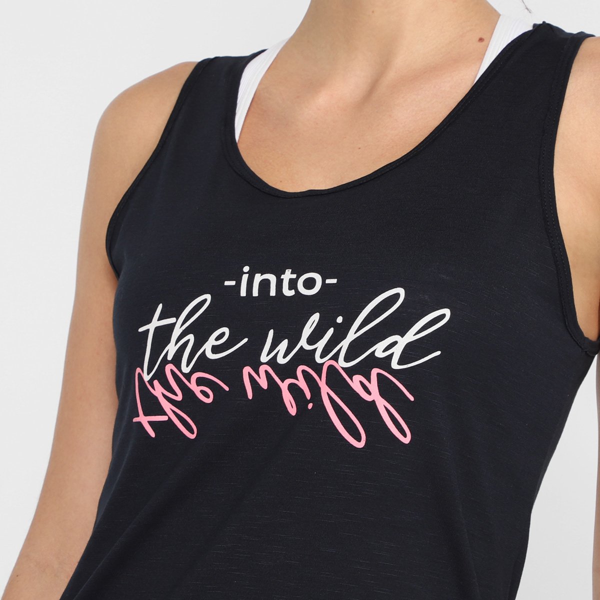 Kit Camiseta Regata Estilo Do Corpo Fit C/3 Feminina - Tam: P - 5