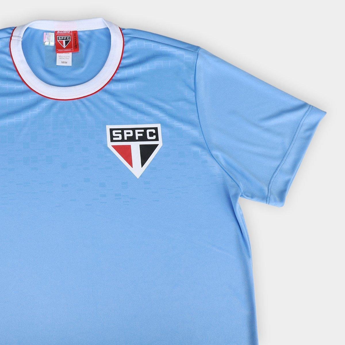 Camisa São Paulo Braziline Masculina - Tam: M - 5