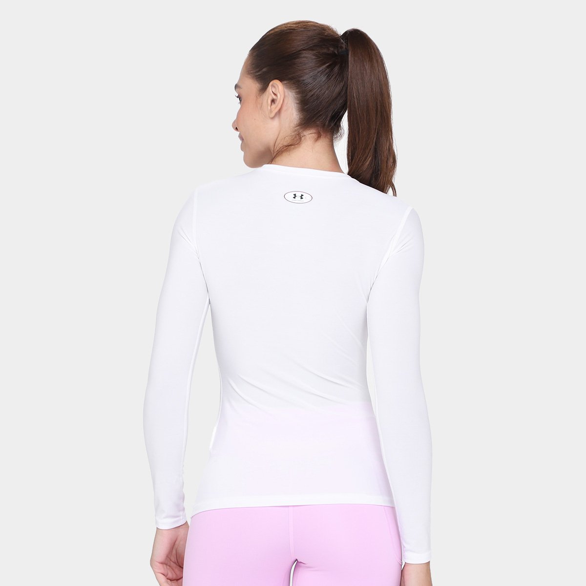 Camiseta Under Armour Compressão Manga Longa Feminina - Tam: GG - 1