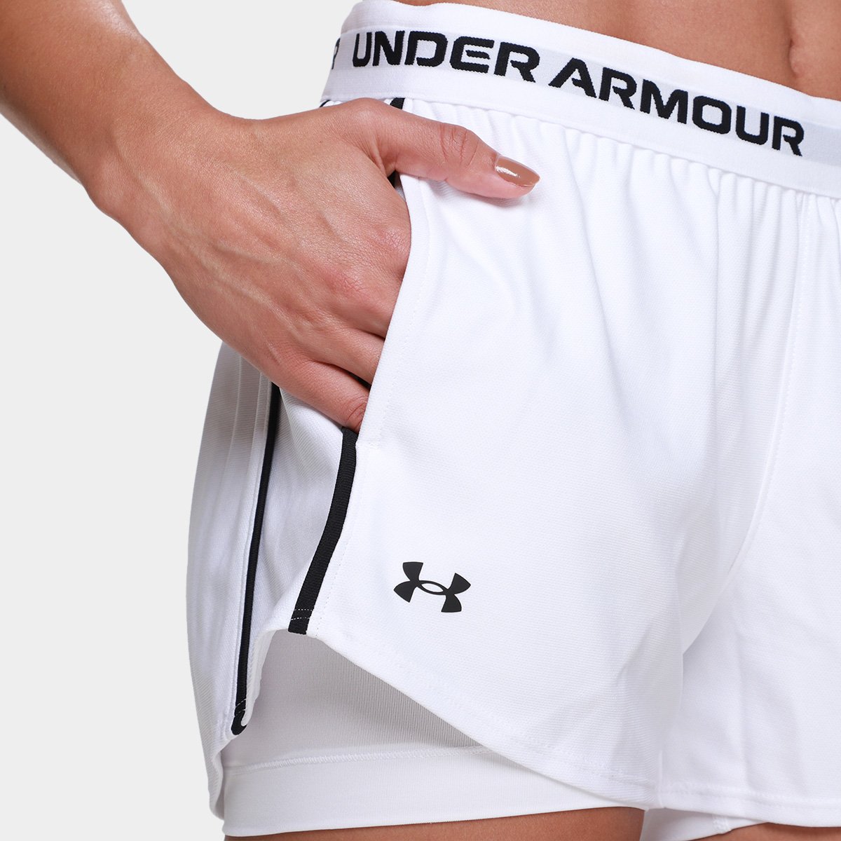 Shorts Under Armour Play Up 2 em 1 Feminino - Tam: GG - 2