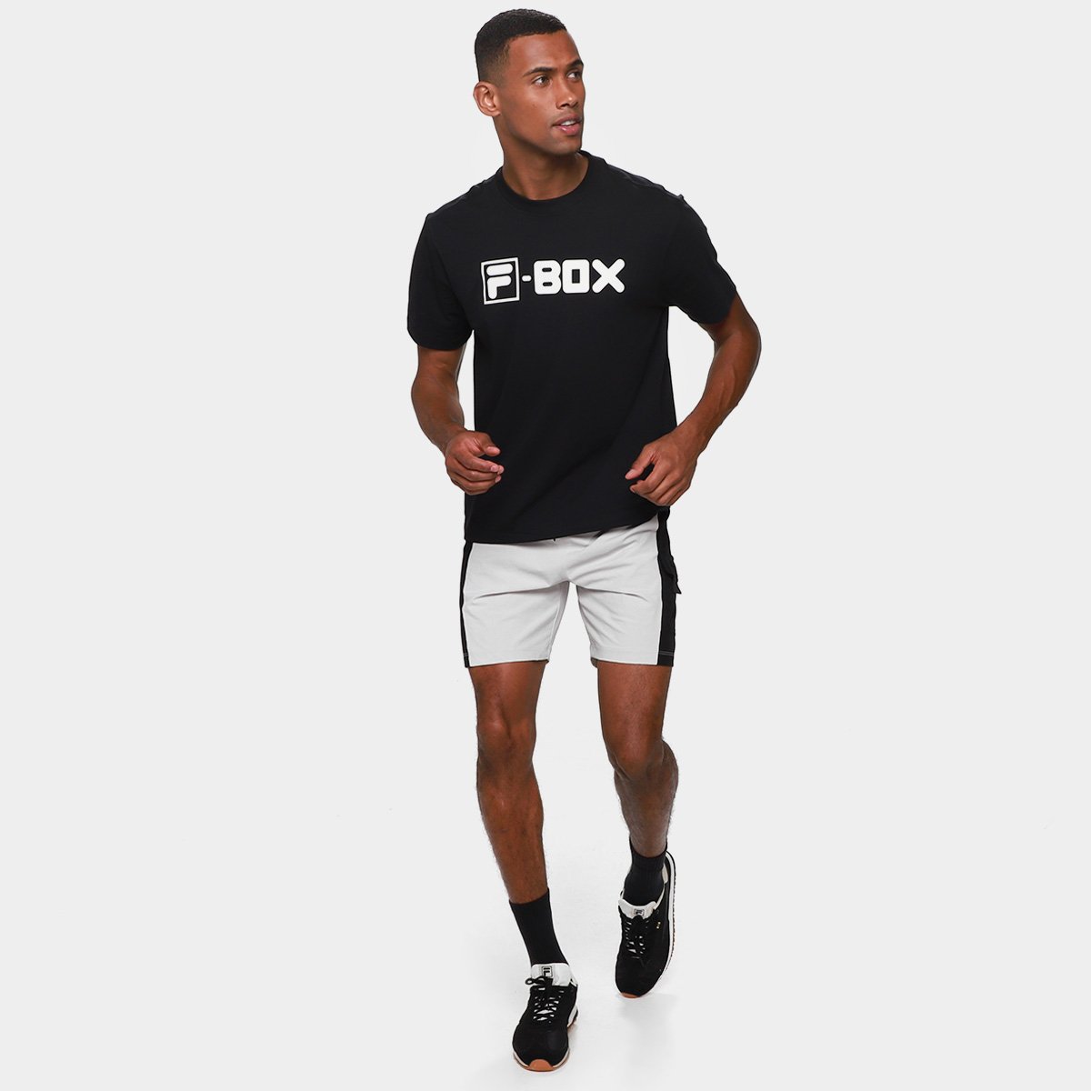 Bermuda Fila Utility Pocket F-Box Masculina - Tam: P - 3