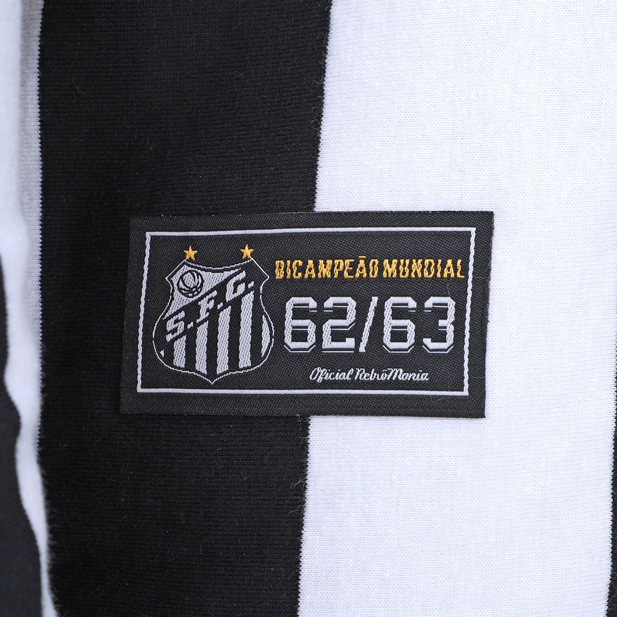 Camisa Santos 1963 Bi Mundial Manga Longa Masculina - Tam: P - 3
