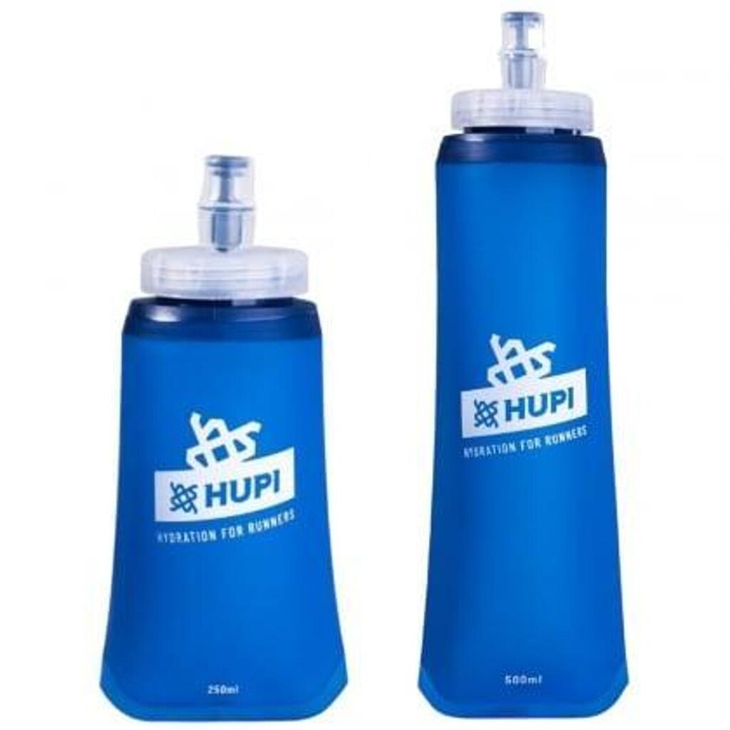 2x Garrafas Dobrável Soft Flash Hupi Running 250/500ml