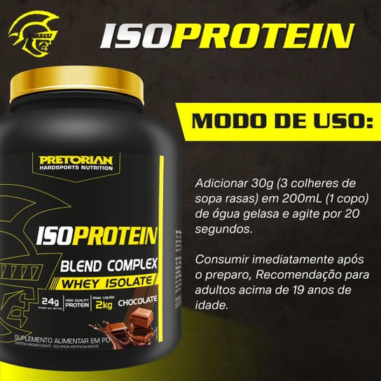 2x Iso Protein Blend Complex 2Kg Pretorian