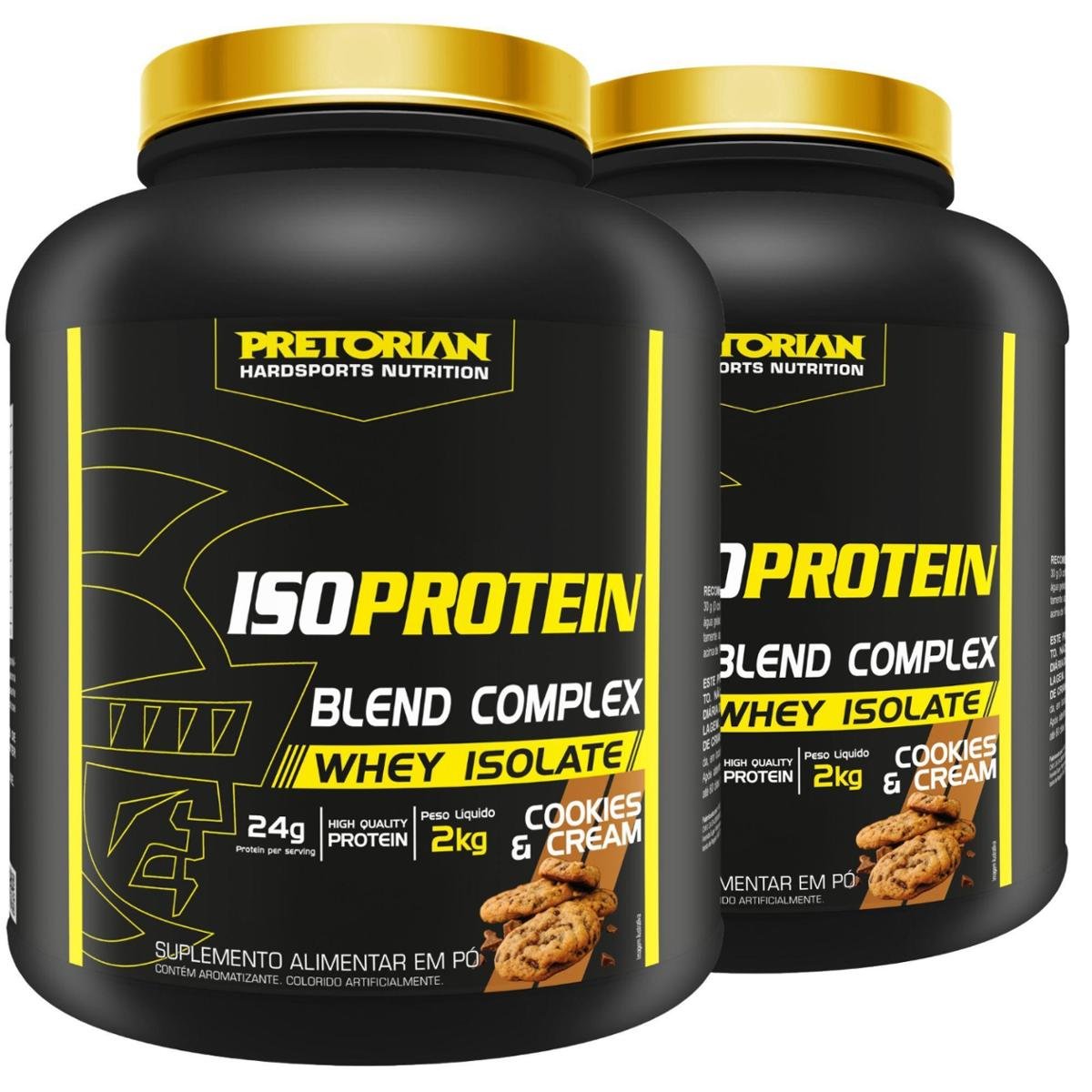 2x Iso Protein Blend Complex 2Kg – Pretorian Menor preço em 2x Iso Protein Blend Complex 2Kg – Pretorian