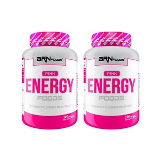 2x Pink Energy Foods 120 Cáps - BRNFOODS