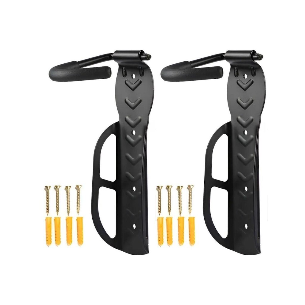 2x Suporte parede bicicleta vertical Absolute gancho fixo