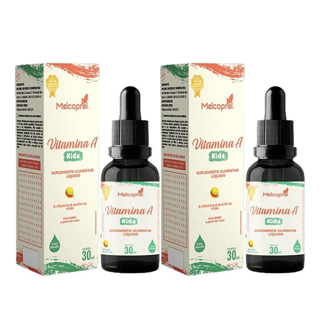 2x Vitamina A Kids 30ml  Melcoprol