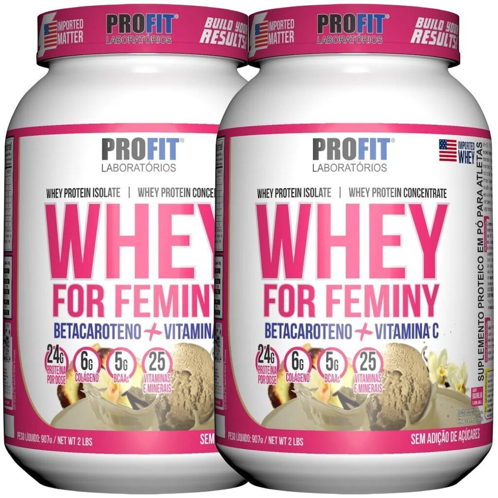 2X WHEY PROTEIN FOR FEMINY 907G PROFIT