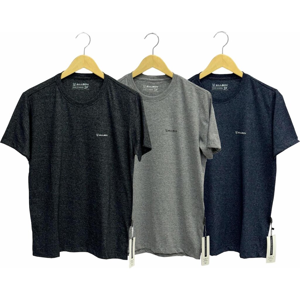 3 Camiseta Plus Size ALLBOY NAO PRECISA PASSAR