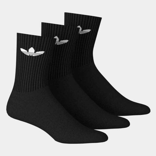 3 Pares de Meias Acolchoadas Trefoil adidas Originals