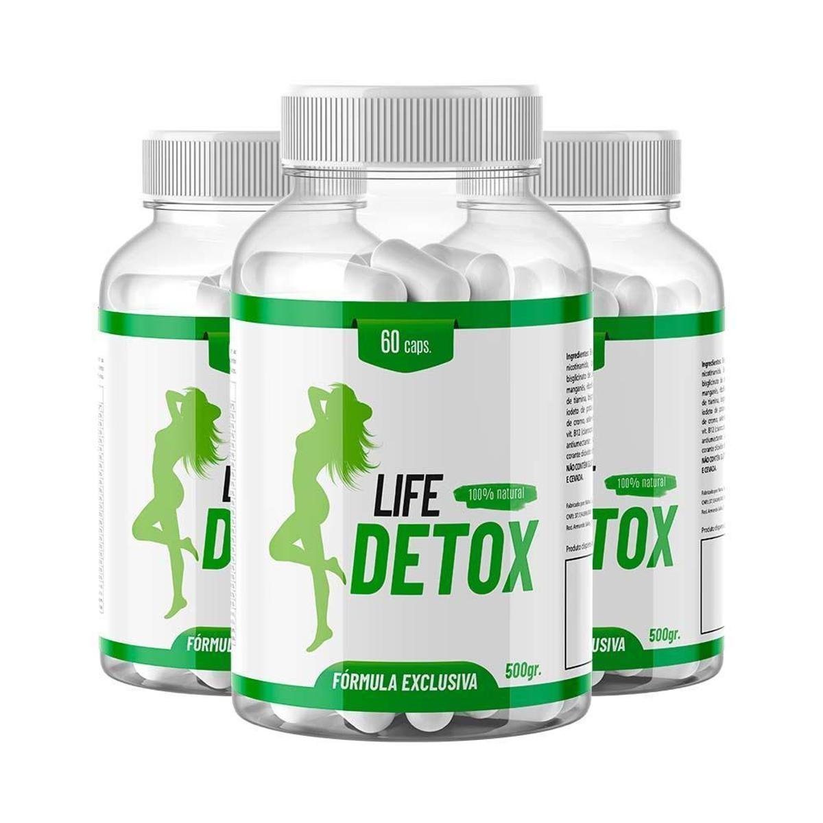 3 Potes - Life Detox Suplemento Alimentar - 60 Caps é ruim? 3 Potes - Life Detox Suplemento Alimentar - 60 Caps é boa?