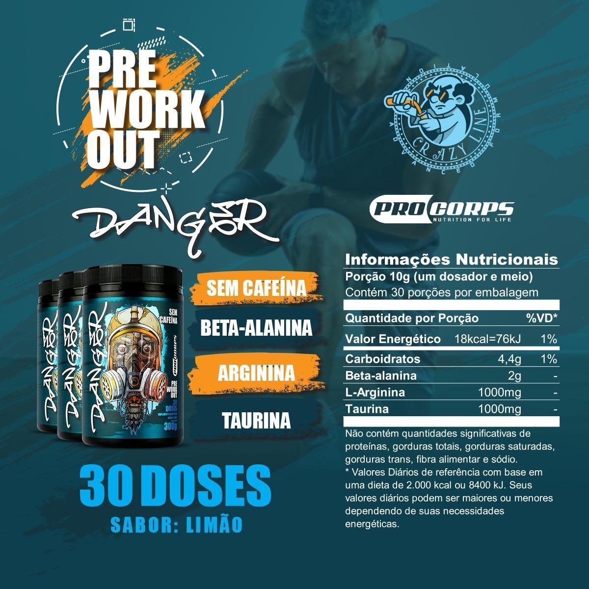 Melhor Pre Treino Sem Cafeina em promoção na Netshoes!