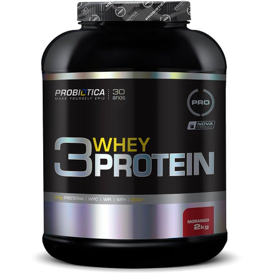 3 Whey Protein 2kg - Probiótica é boa?