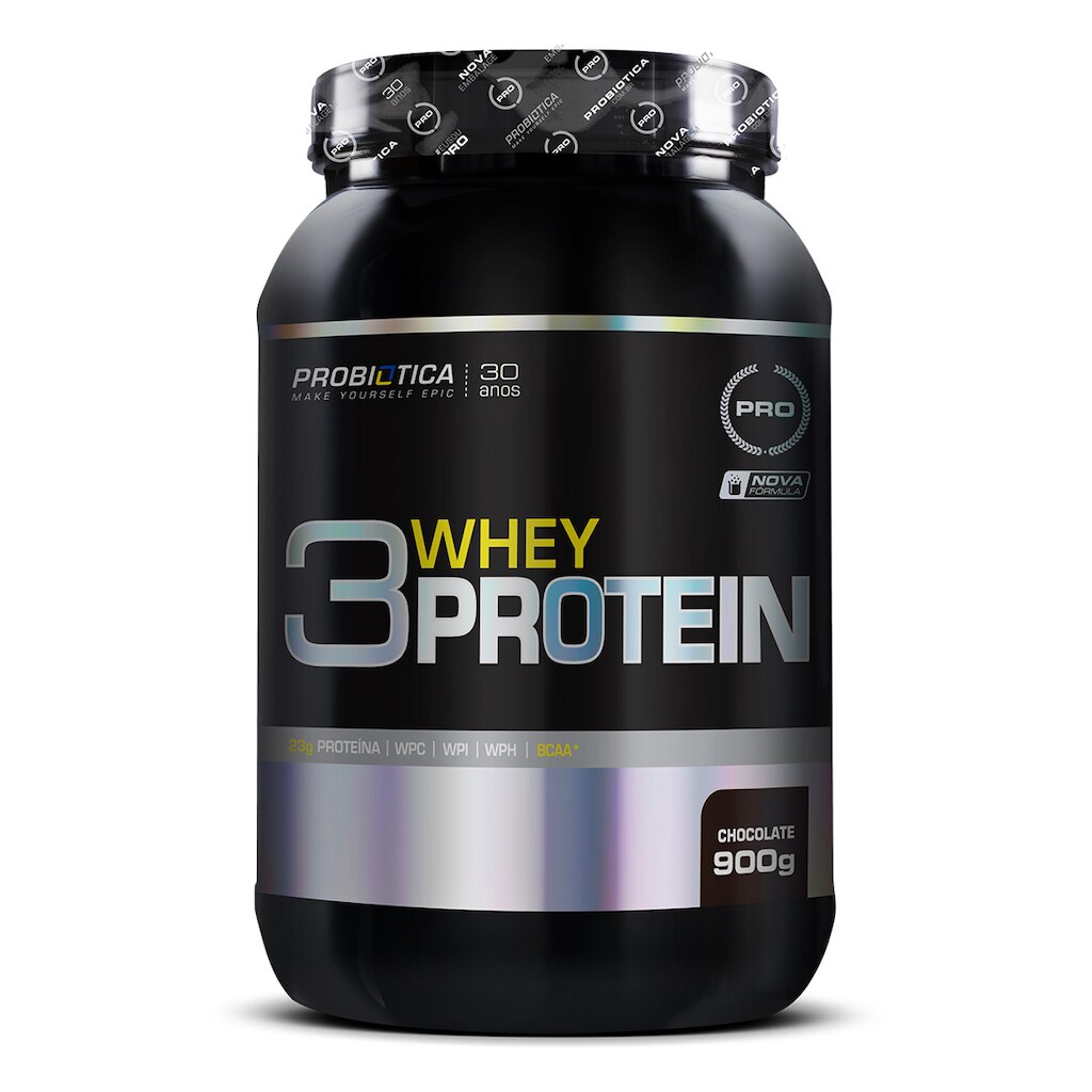 3 Whey Protein 900g - Probiótica