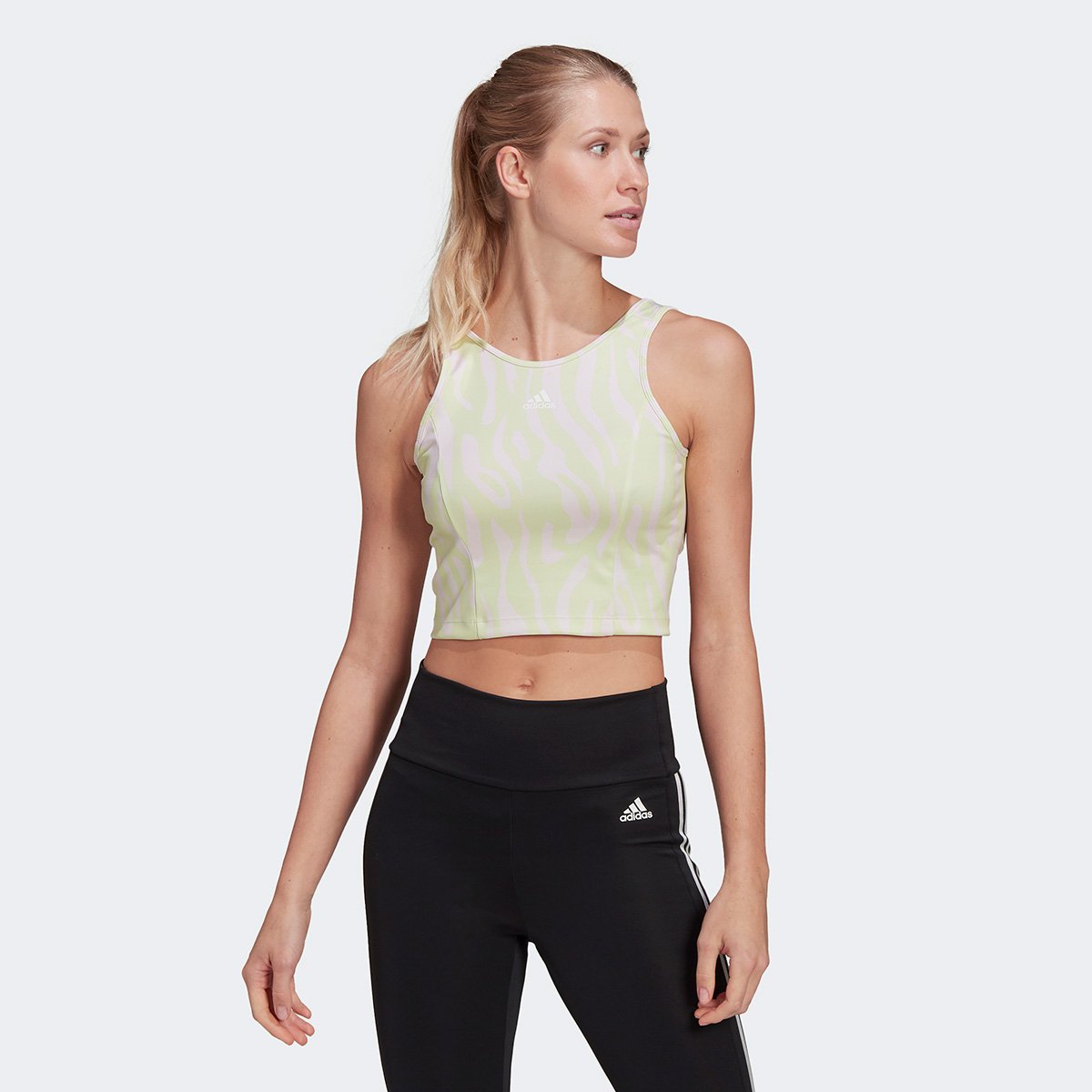 Regata Cropped Adidas Tiger Feminina