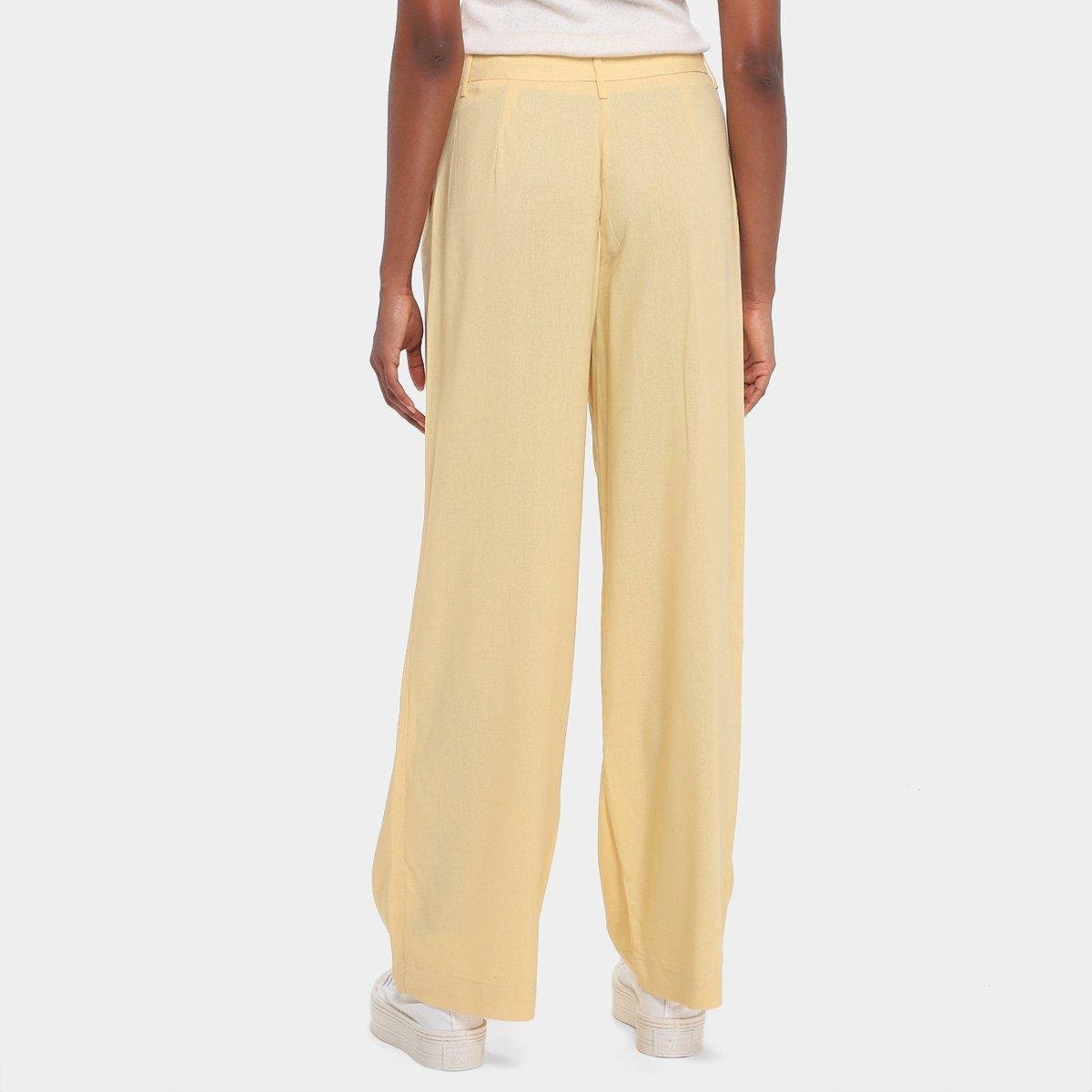 Calça Hering Alfaiataria Reta Feminina - Tam: 40 - 1