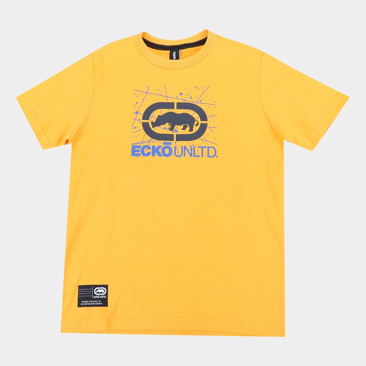 Camiseta Juvenil Ecko Estampada Masculina