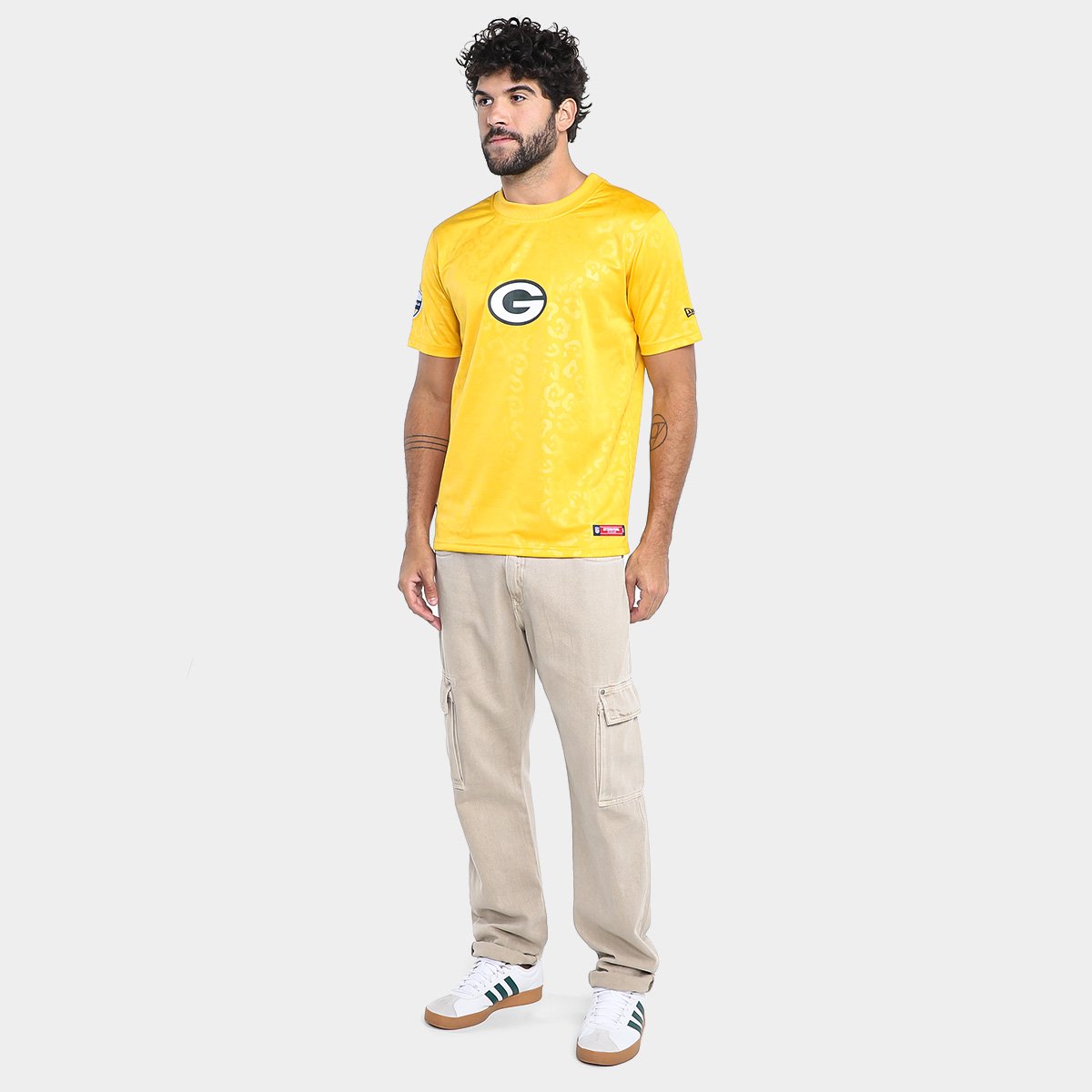 Camiseta NFL New Era Game Gren Bay Packers Masculina - Tam: P - 4