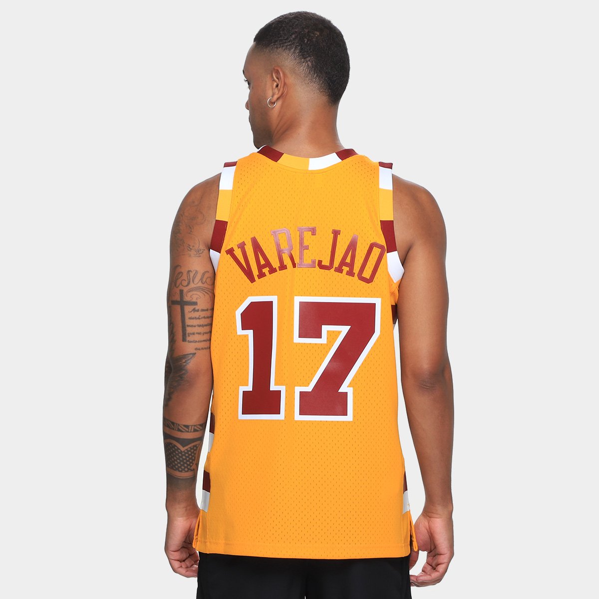Regata NBA Cleveland Cavaliers Mitchell & Ness Anderson Varejão Masculina - Tam: P - 1