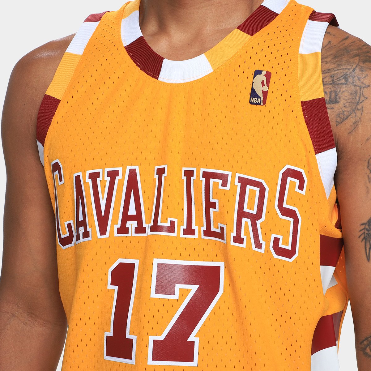 Regata NBA Cleveland Cavaliers Mitchell & Ness Anderson Varejão Masculina - Tam: P - 2