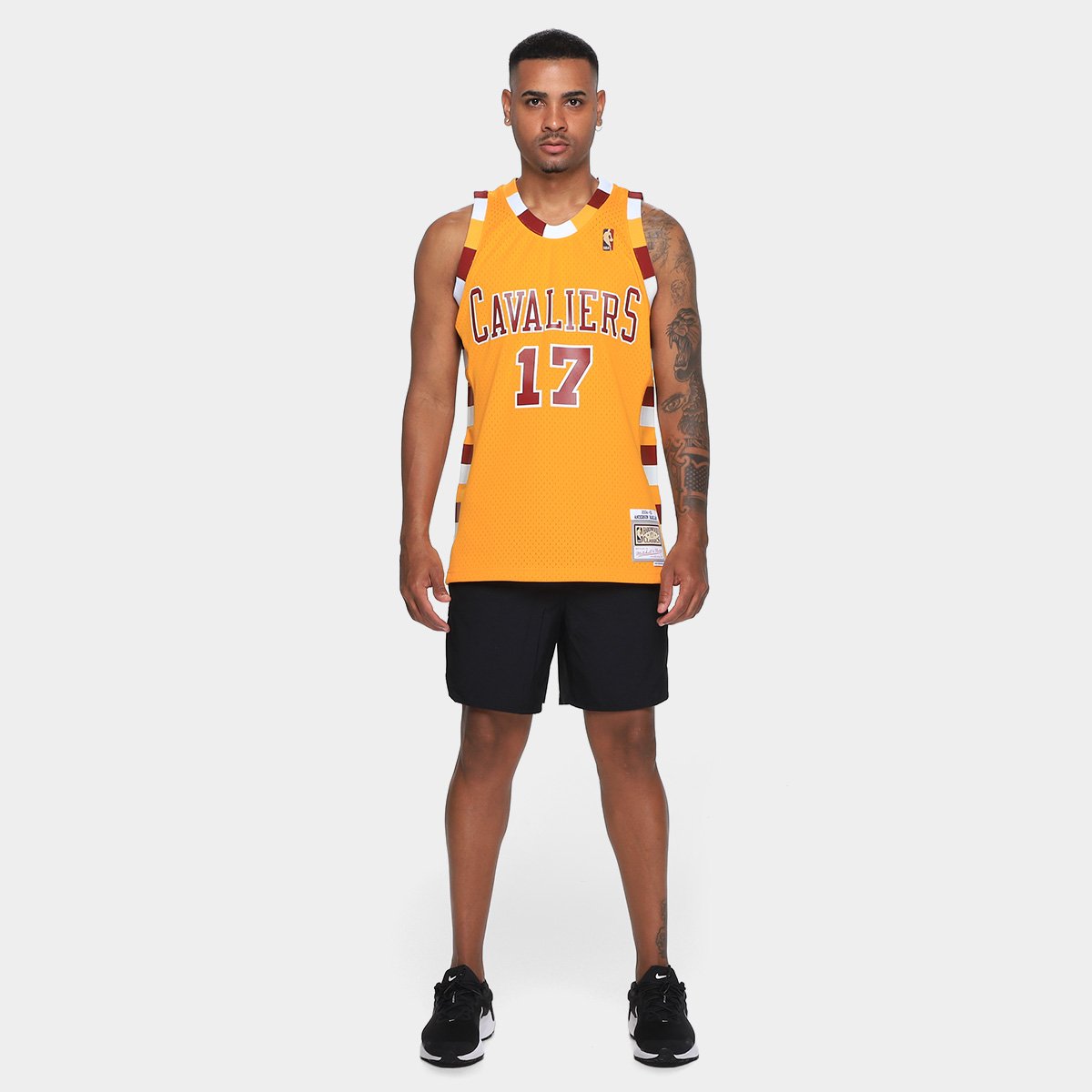 Regata NBA Cleveland Cavaliers Mitchell & Ness Anderson Varejão Masculina - Tam: P - 5