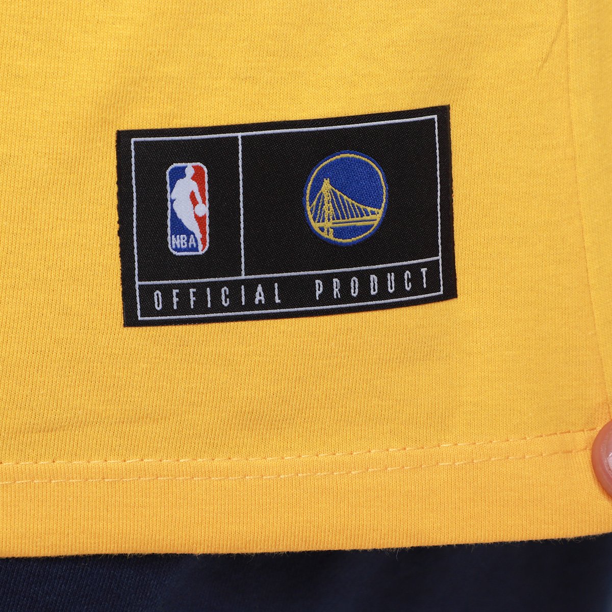 Camiseta NBA Golden State Warriors Mitchell & Ness Masculina - Tam: P - 4