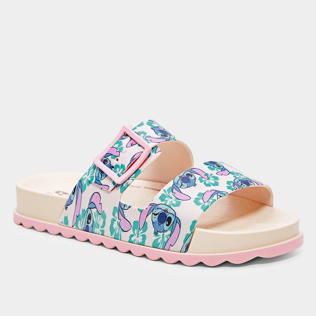 Chinelo Slide Infantil Grendene Kids Stitch Summer Menina - Tam: 30 - 1