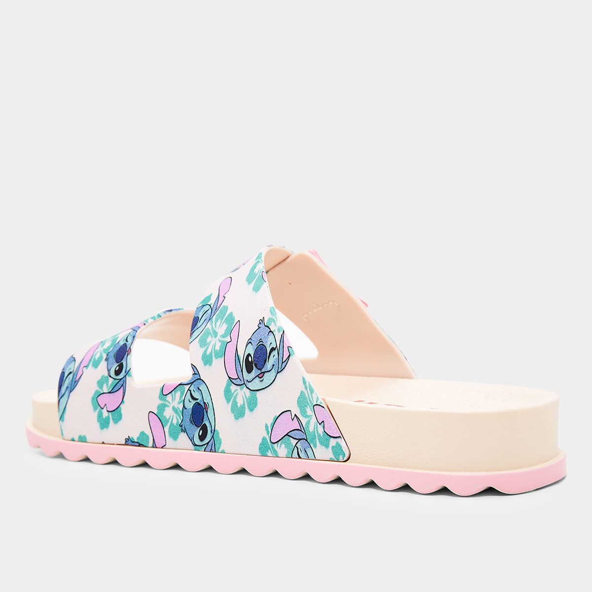 Chinelo Slide Infantil Grendene Kids Stitch Summer Menina - Tam: 30 - 2