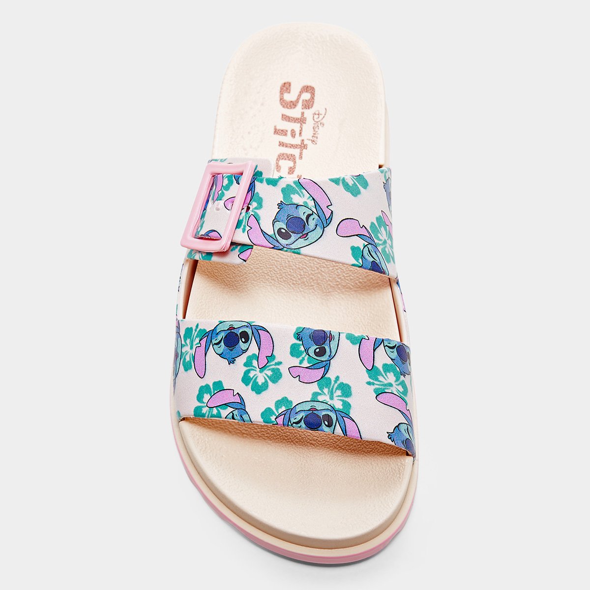 Chinelo Slide Infantil Grendene Kids Stitch Summer Menina - Tam: 30 - 3