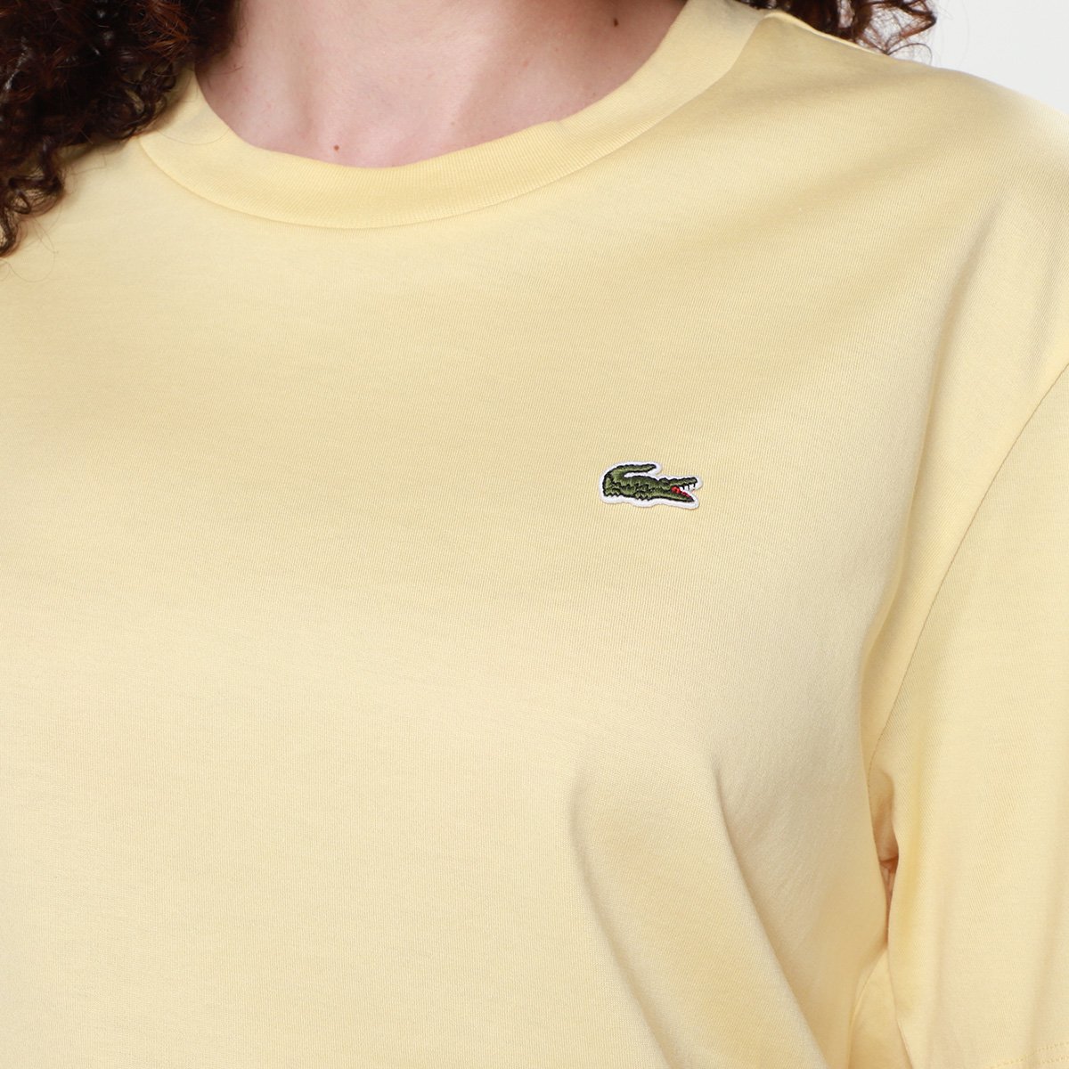 Camiseta Lacoste Casual Feminina - Tam: P - 2