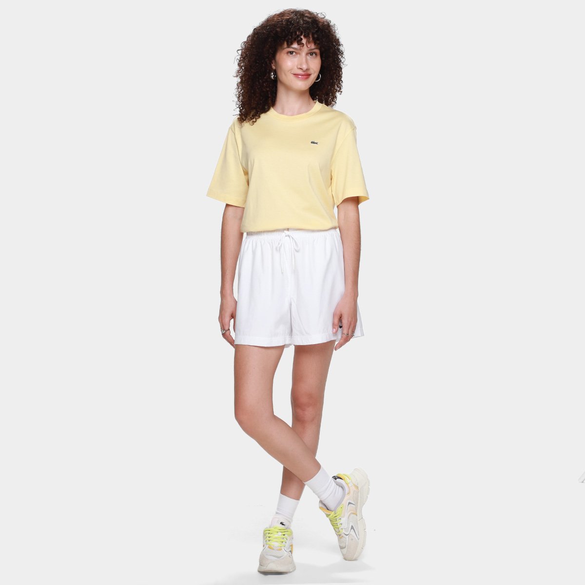 Camiseta Lacoste Casual Feminina - Tam: P - 3