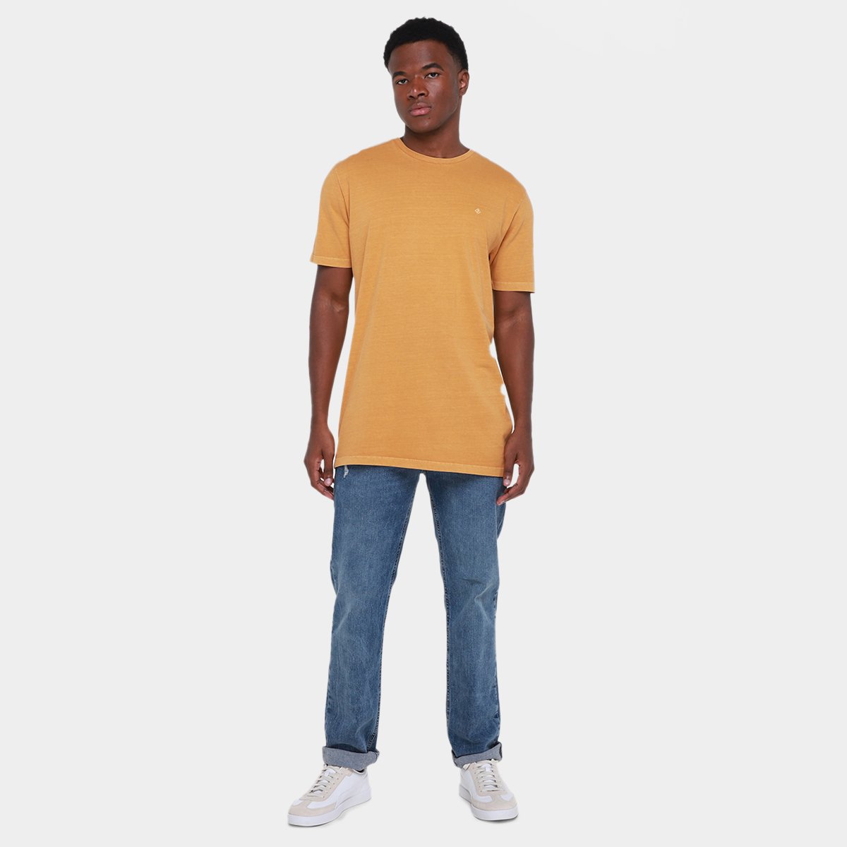Camiseta Forum Básica Lisa Masculina - Tam: GG - 3