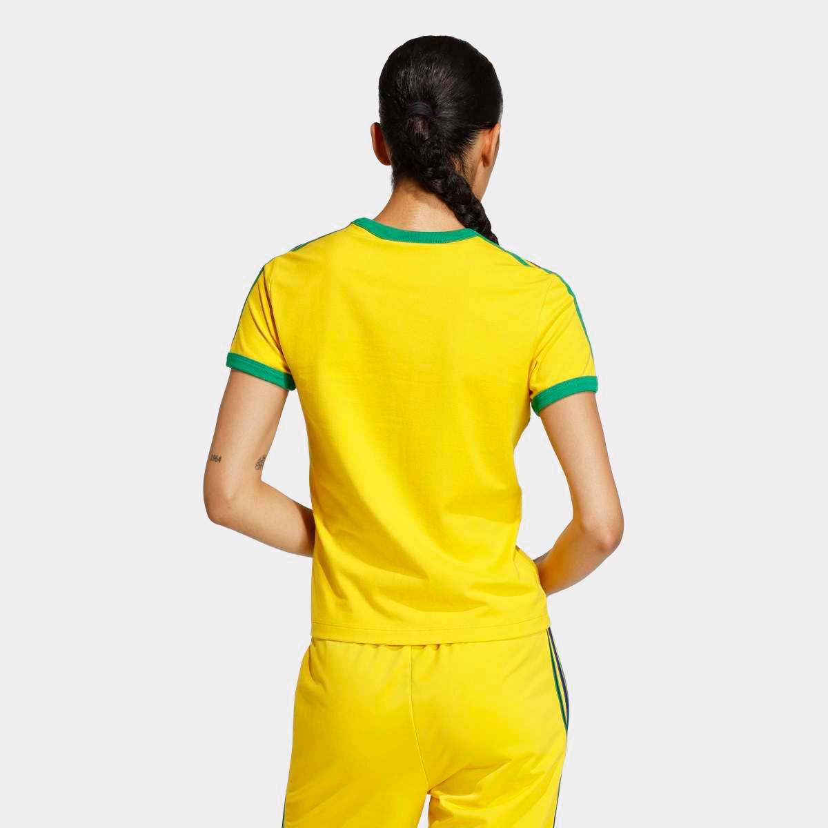 Camiseta Adidas 3S Slim Feminina - Tam: P - 1