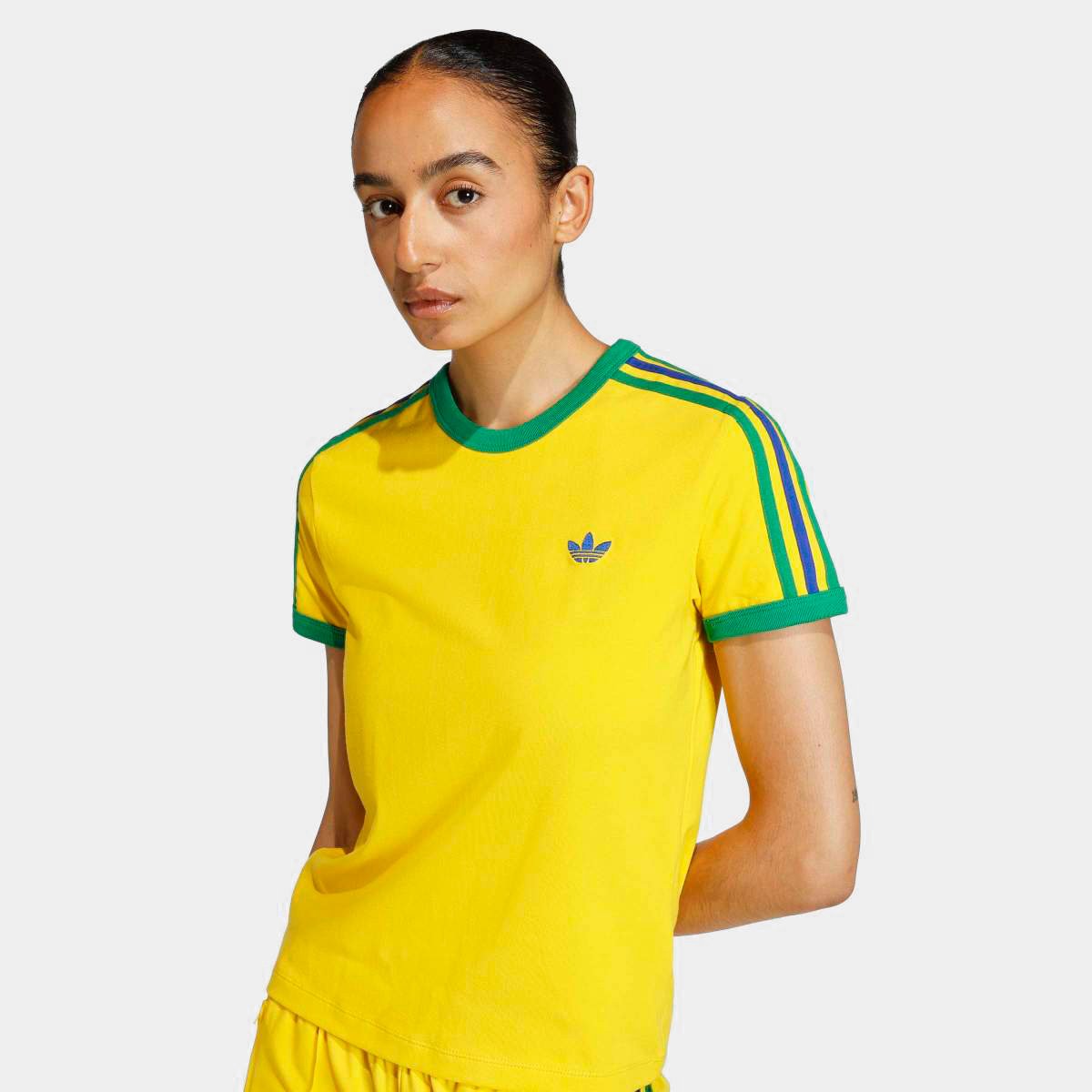 Camiseta Adidas 3S Slim Feminina - Tam: P - 2