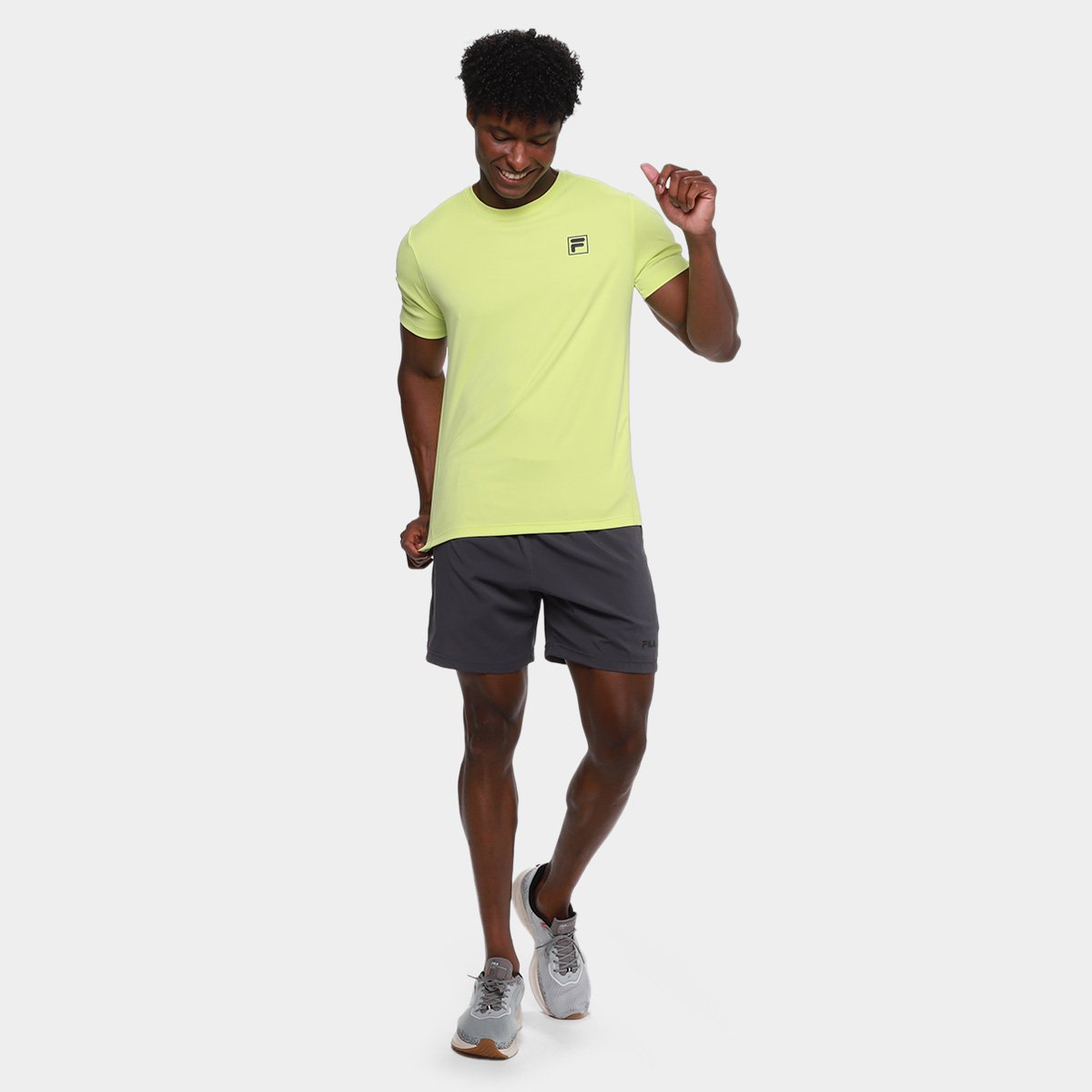 Camiseta Fila Reflective Core Run Masculina - Tam: G - 3
