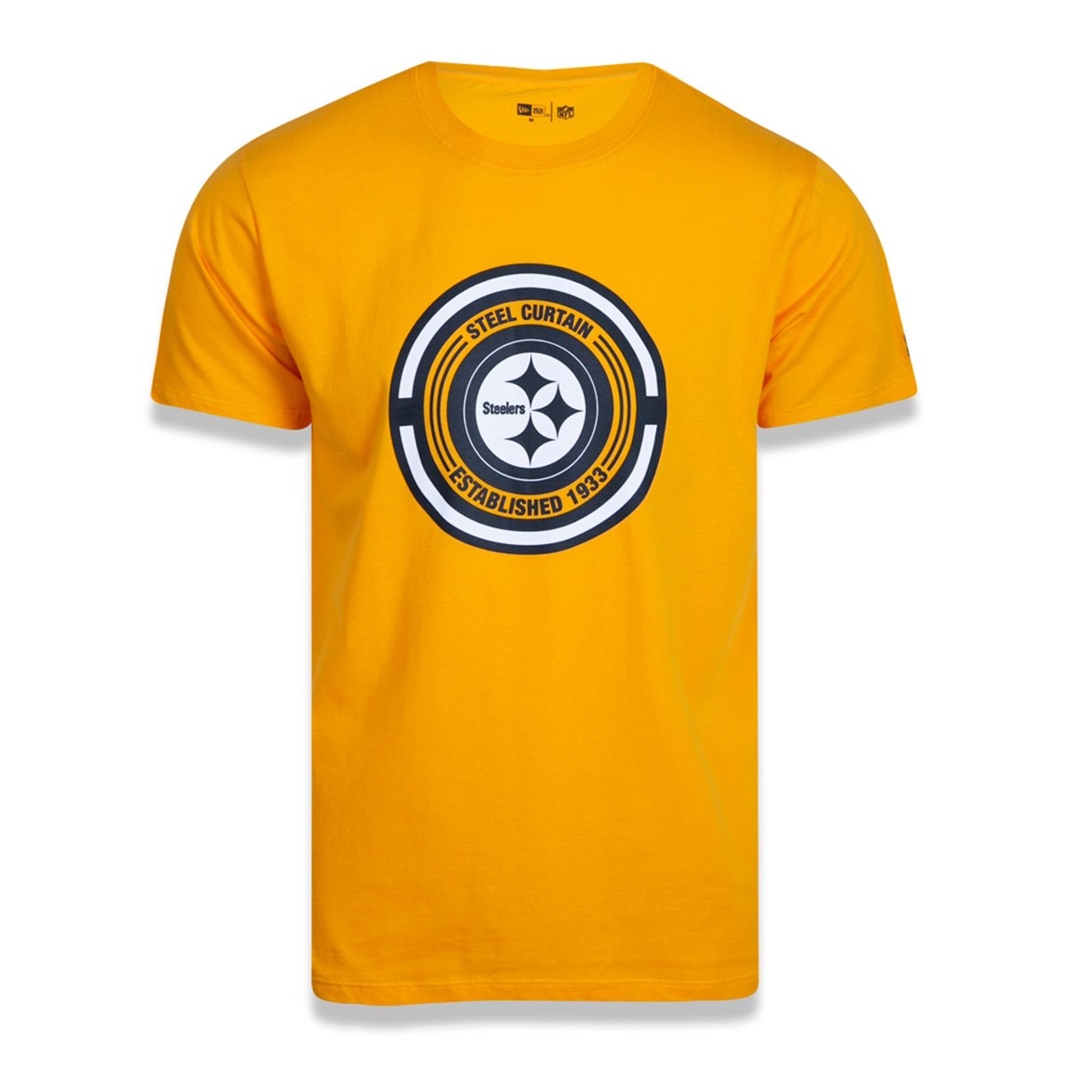 Camiseta NFL Pittsburgh Steelers New Era Extra Fresh Nation Masculina