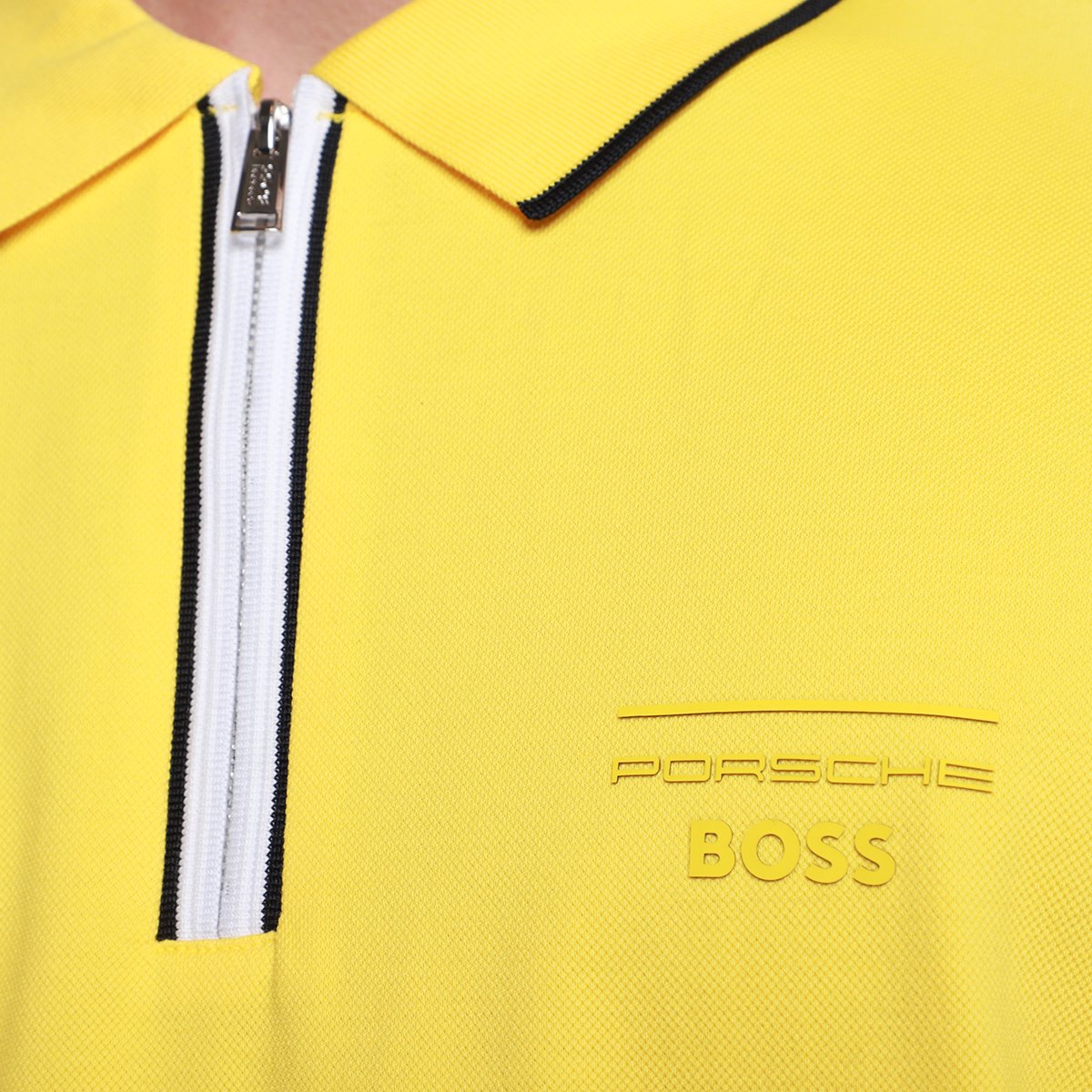 Camisa Polo Hugo Boss  Porsche Casual Masculina - Tam: P - 2