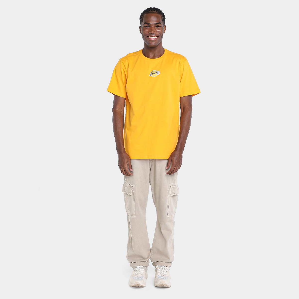 Camiseta NBA La Lakers Just One Masculina - Tam: G - 3