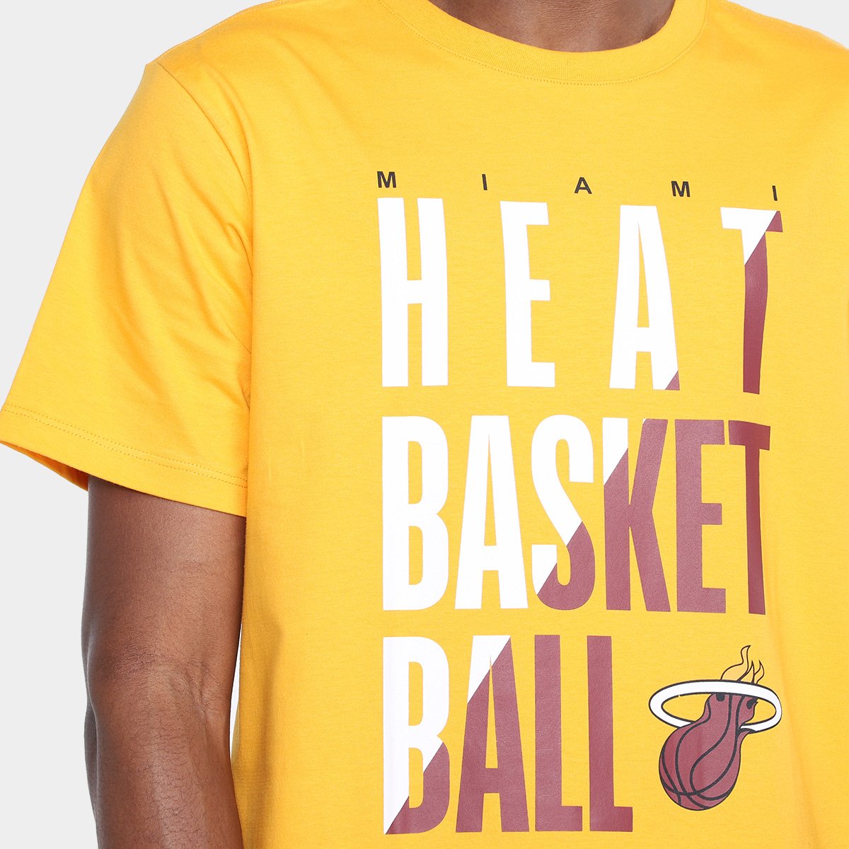 Camiseta NBA Miami Heat Colorful Masculina - Tam: M - 2