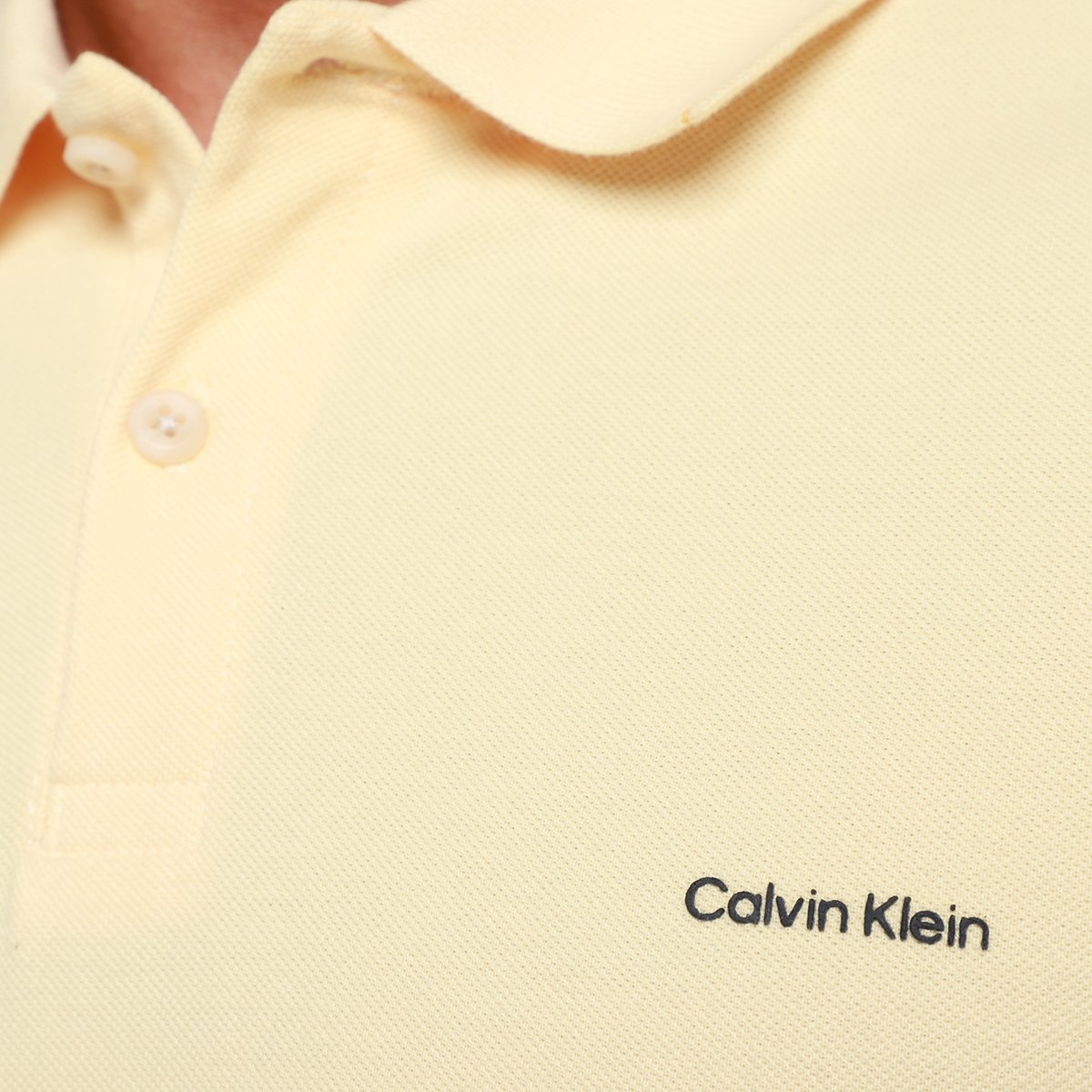 Camisa Polo Calvin Klein Slim Basica Masculino - Tam: P - 3