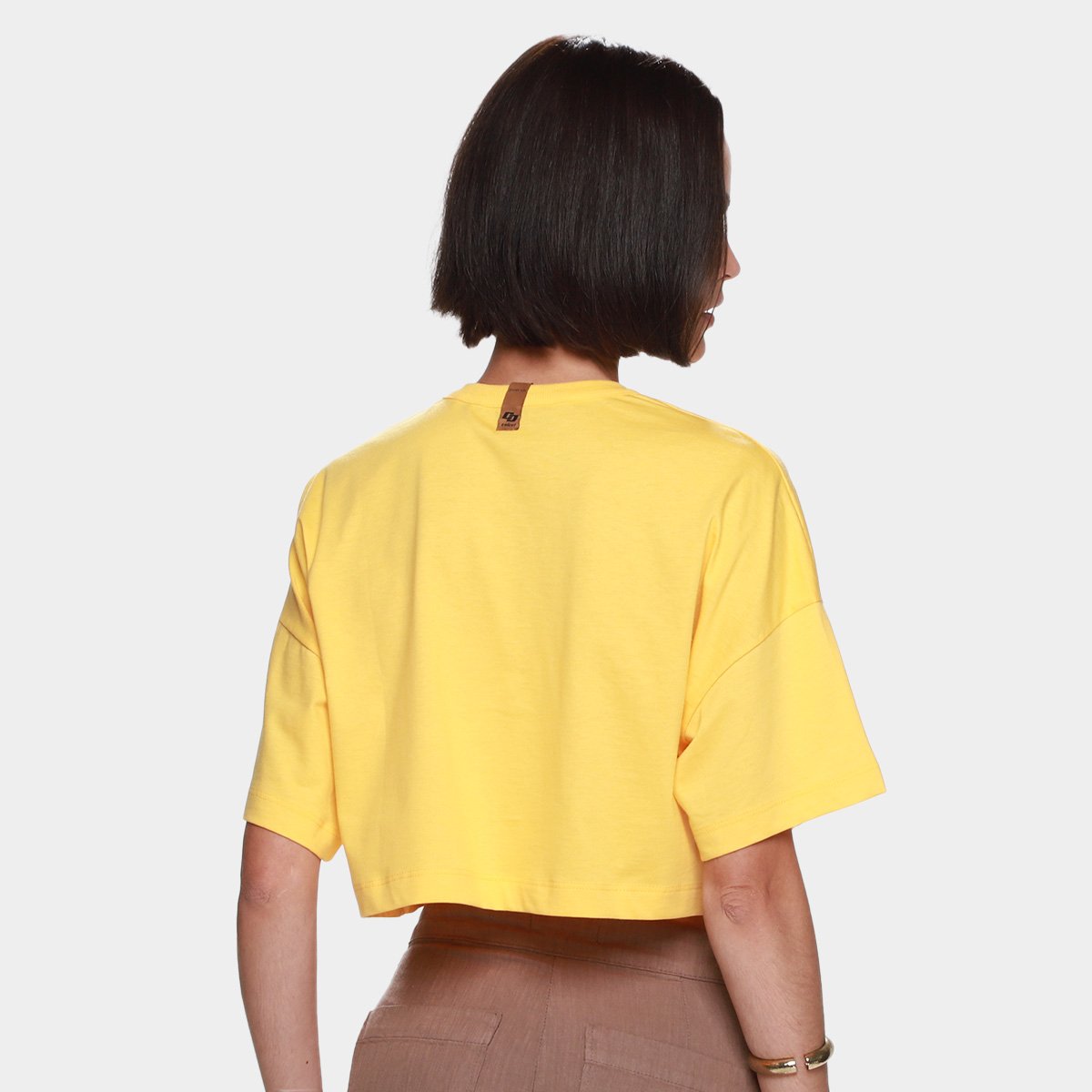 Camiseta Cropped Colcci 1986 Feminina - Tam: EP - 1