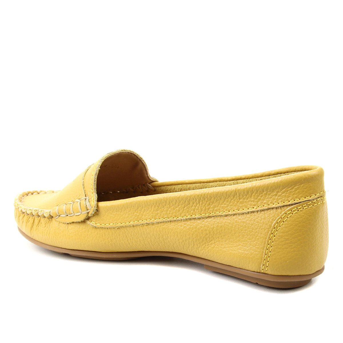 Mocassim Shoestock Estella Drive Couro Gravata - Tam: 38 - 4